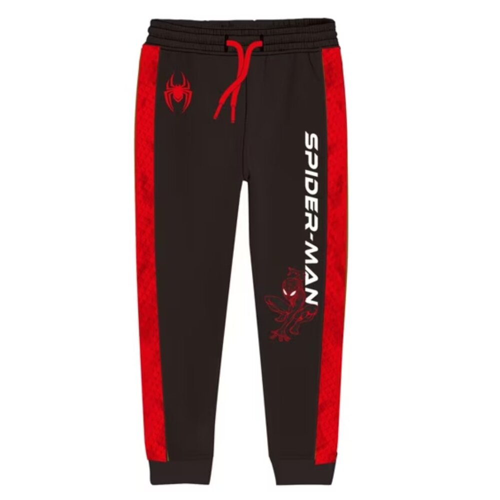 Spider-Man Boys Active Jogging Pants, Sizes 10/12 & 14/16 - New with Tags